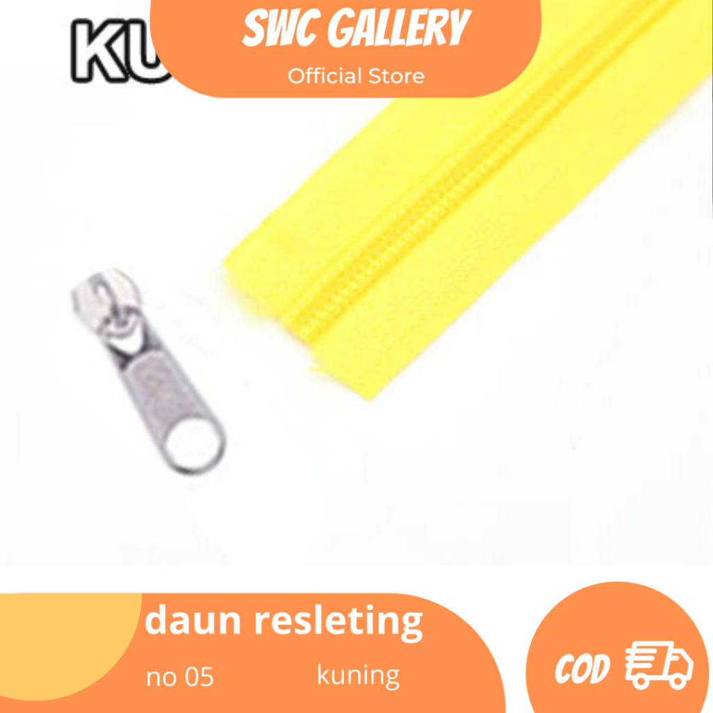 Daun Resleting Tas Meteran No 5 Untuk Tas Warna Untuk Tas Jaket Kerajinan Tangan Dompet Diy Plastik 