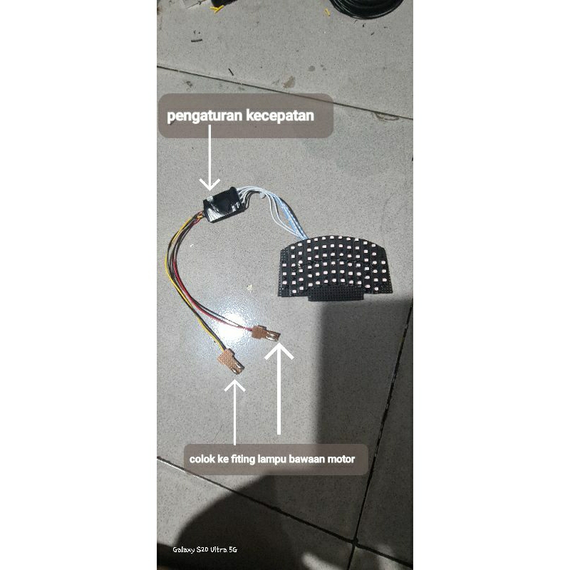 Stoplamp Running Vario Karbu 110