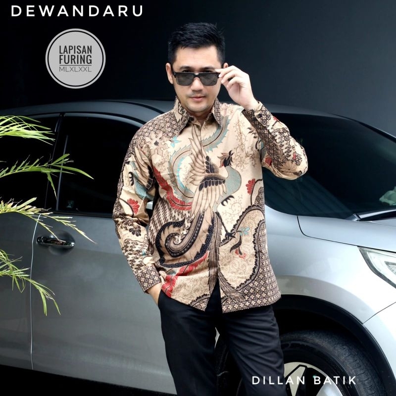 KEMEJA || HEM  BATIK PRIA DEWANDARU