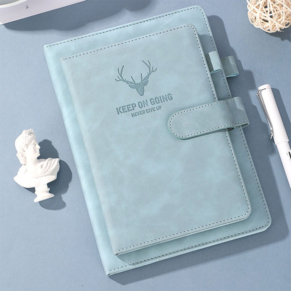 

Buku Diary A4 Book Catatan Kertas Tulis Note Notes Notebook Cover Kulit Magnetic Elegan Aesthetic