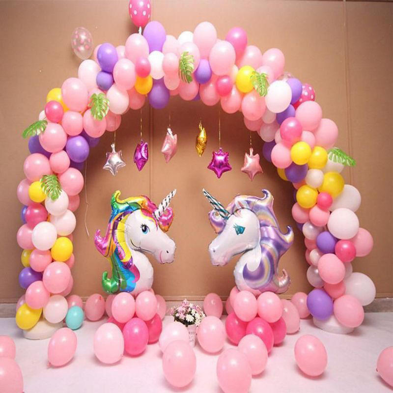 paket dekorasi ulang tahun anak tema unicorn