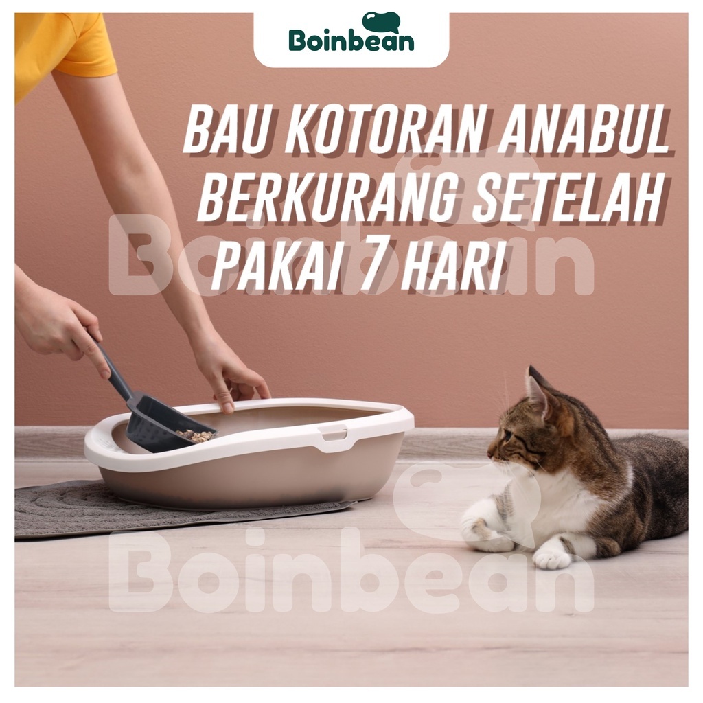 Boinbean Proper | Kurangi Bau Kotoran Kucing