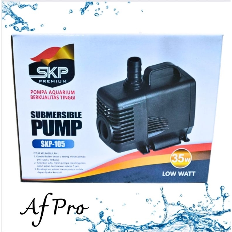 SKP PREMIUM 105 Promo murah Pompa aquarium Kolam Koi
