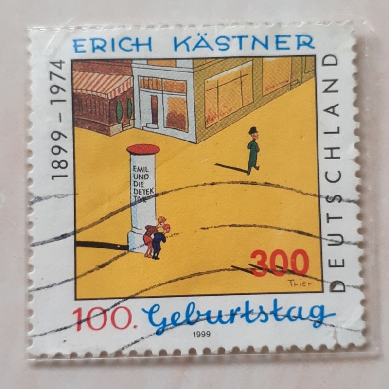

Perangko Jerman Birth Centenary of Erich Kastner (1899-1974) Tahun 1999