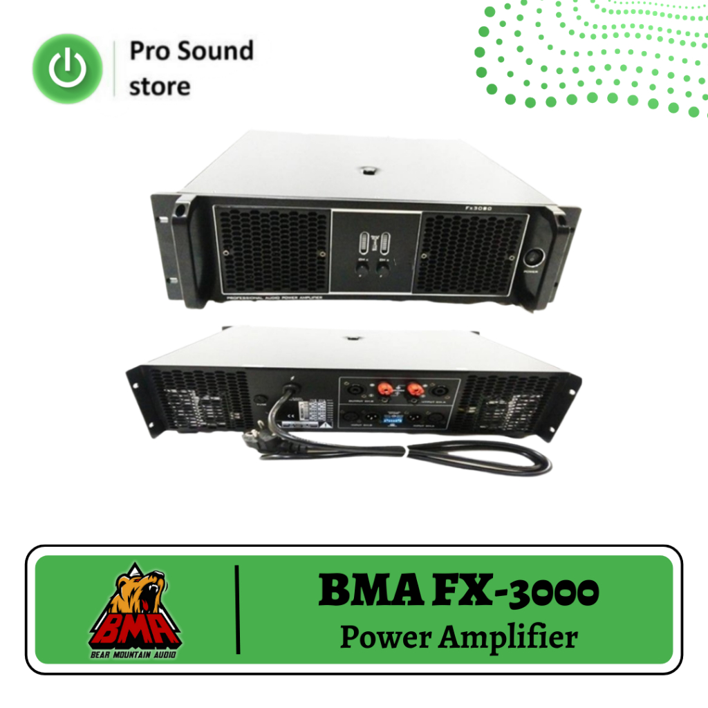 Power Amplifier BMA FX-3000