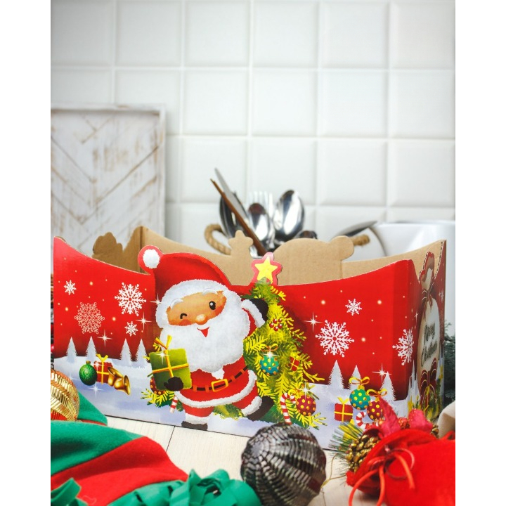 

BOX PARCEL - dus box packaging kotak Gift box Christmas hampers Natal (5 Pcs)