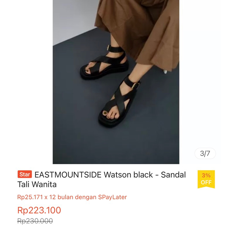 Preloved Sandal Watson EASTMOUNTSIDE east mount side