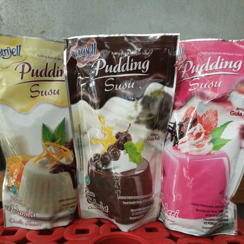 

nutrijell pudding/pudding nutrijell 145g