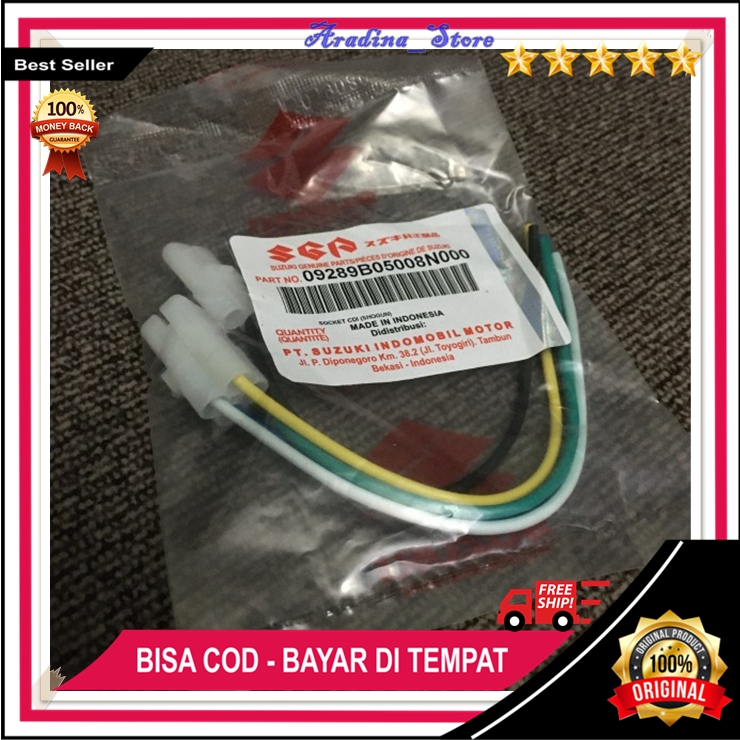 Soket CDI Megapro Shogun 110 Kebo GL Pro Max Tiger Neotech Original Socket Fiting CDI ORI PROMO