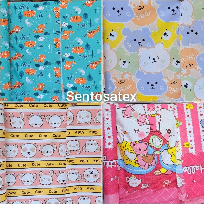 Bahan Kain Sprei Gorden Kain Disperse Polimikro