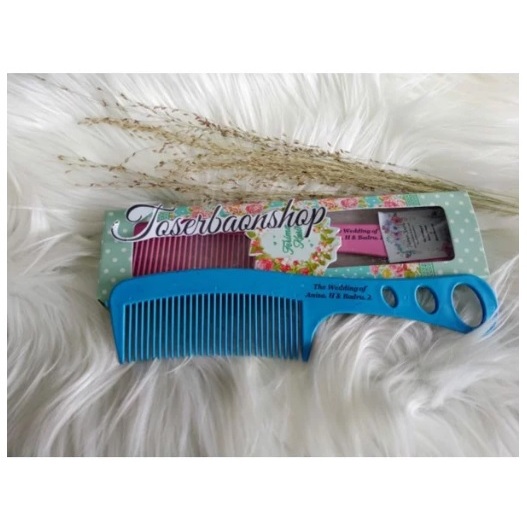 sisir souvenir pernikahan
