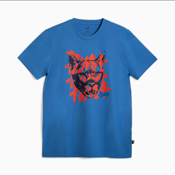 Baju Pria PM Graphic Cat Tee 681715 45