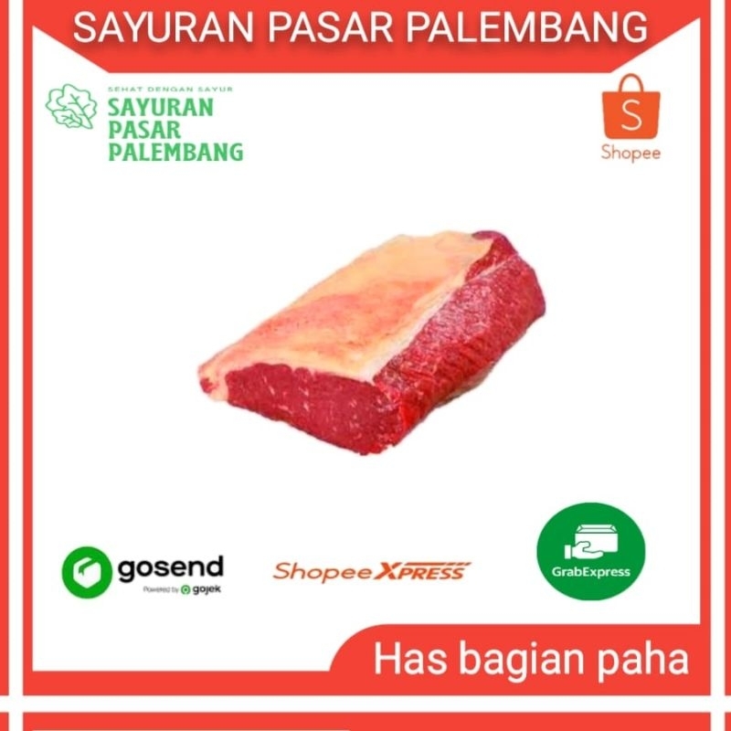 

Daging Paha Sapi - Sayuran Pasar Palembang