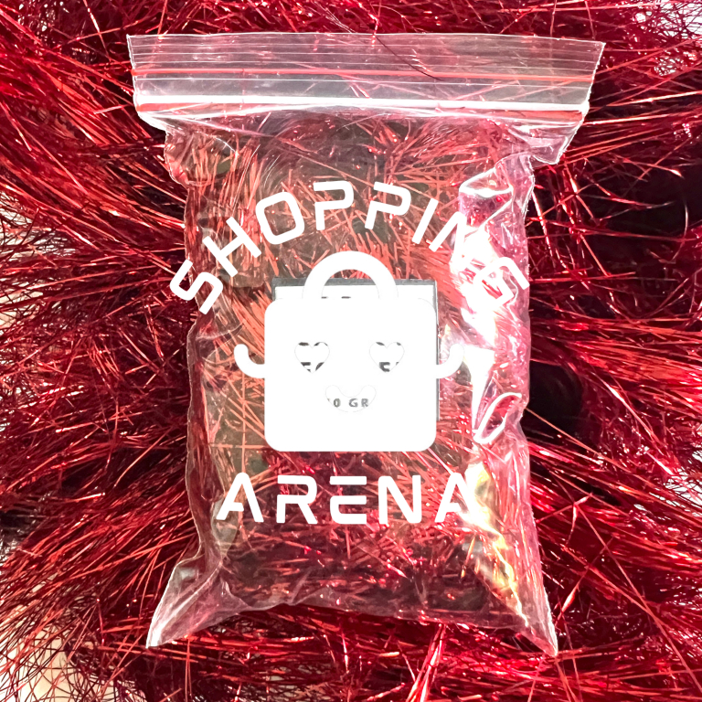 Fiber Cacahan Serat Carbon Forged Merah Red Berat Isi 10 gram Warna Warni Karbon Kevlar Chopped Sera