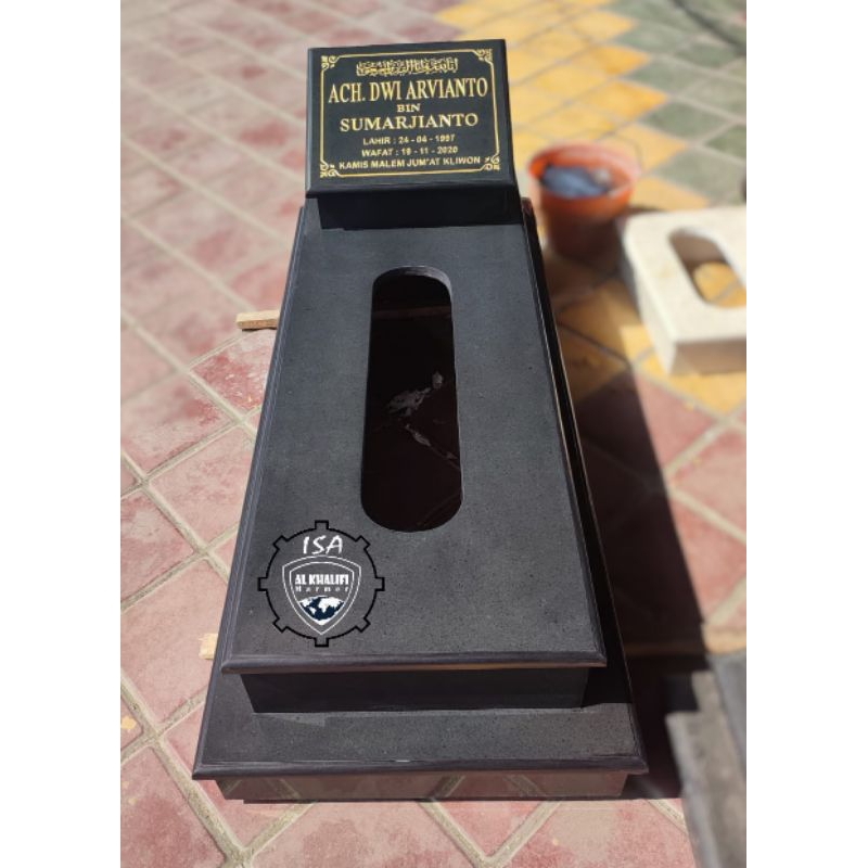 KIJING BATU MARMER/KIJING MAKAM BATU GRANIT ANDESIT ASLI (50X120)/KIJING MAKAM MURAH