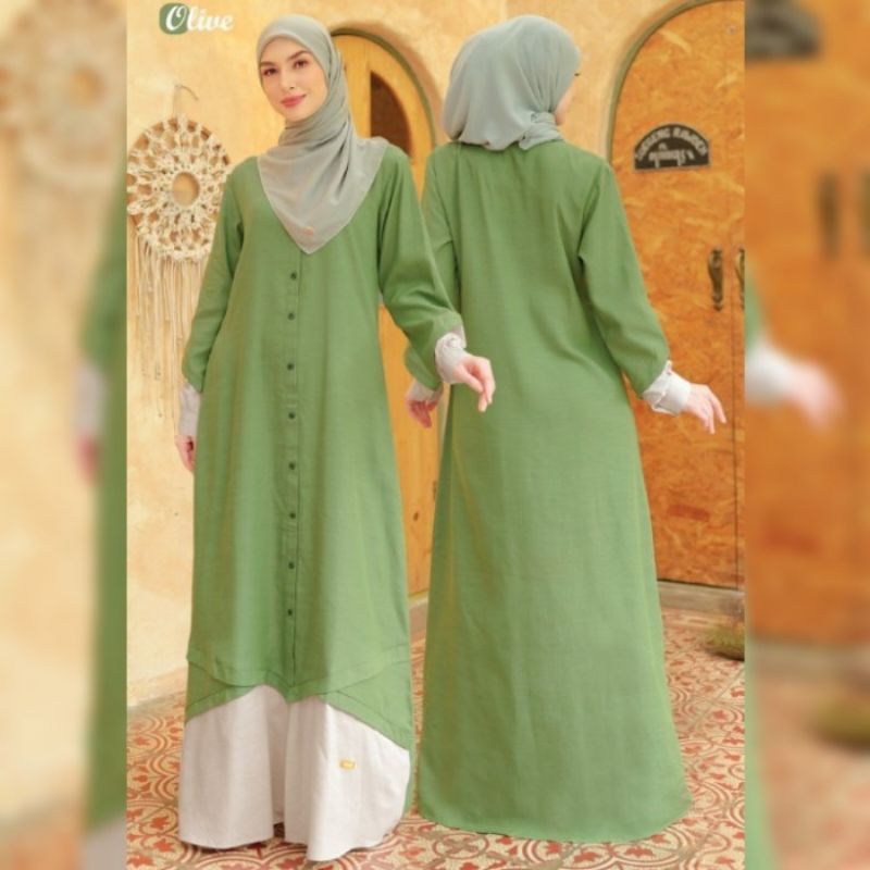 gamis Nibras kode NB B130