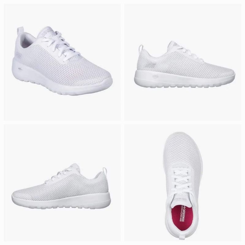 100%Original Skechers Go Walk Joy Sepatu Sneaker Wanita - Putih Kode Produk : SKE15601WHT7