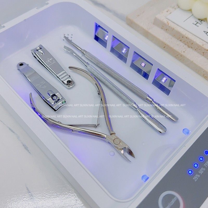UV STERILIZER BOX DISINFECTAN BOX FOR NAIL ART TOOLS