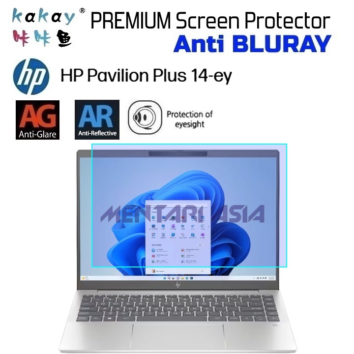 Screen Protector HP Pavilion Plus 14 - KAKAY Premium ANTI BLURAY