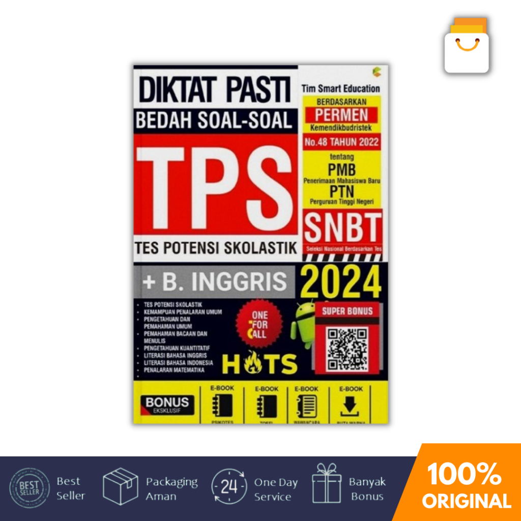 Buku Diktat Pasti Bedah Soal-Soal TPS SNBT - C-Klik Media