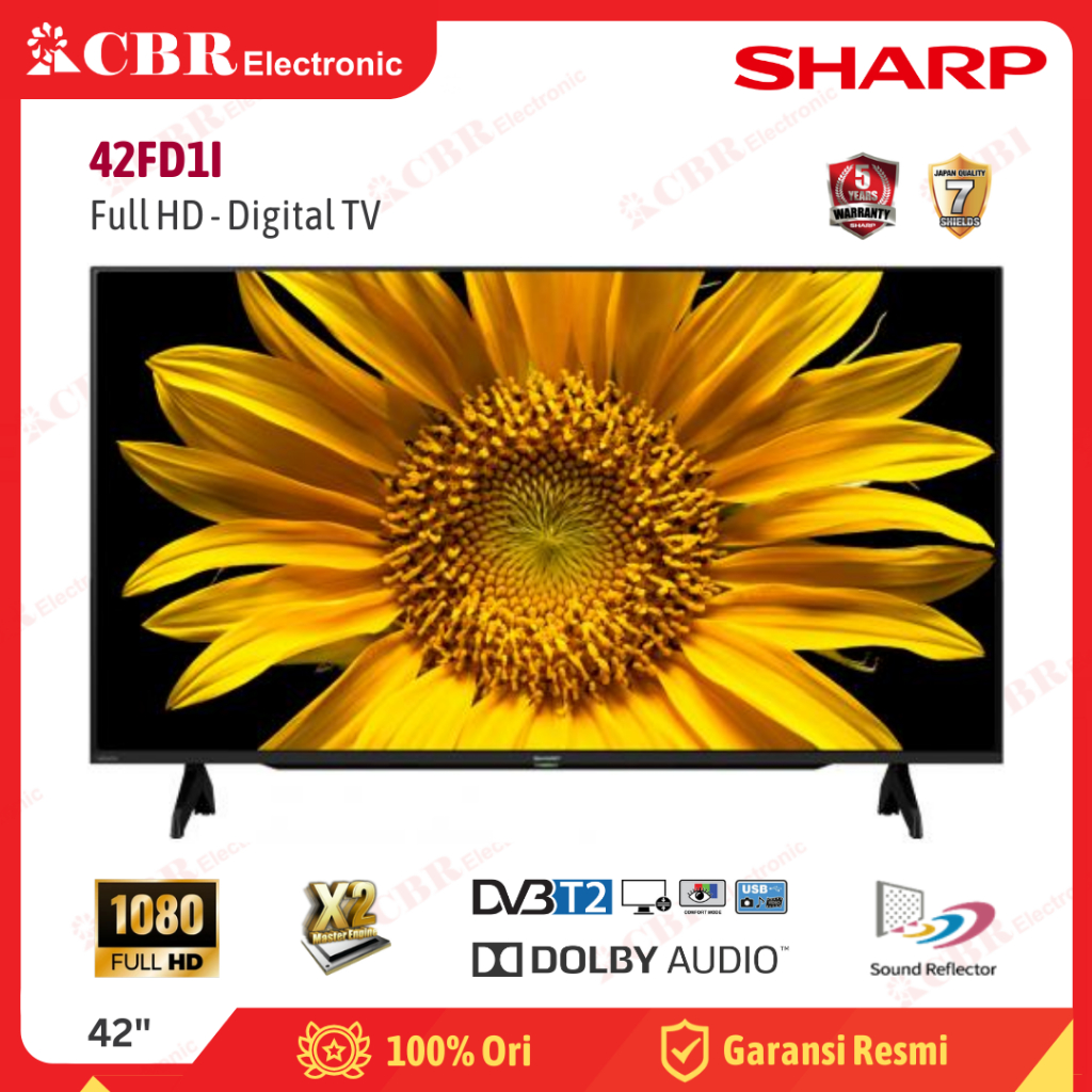 TV SHARP 42 Inch LED 42FD1I (FHD-Digital TV)