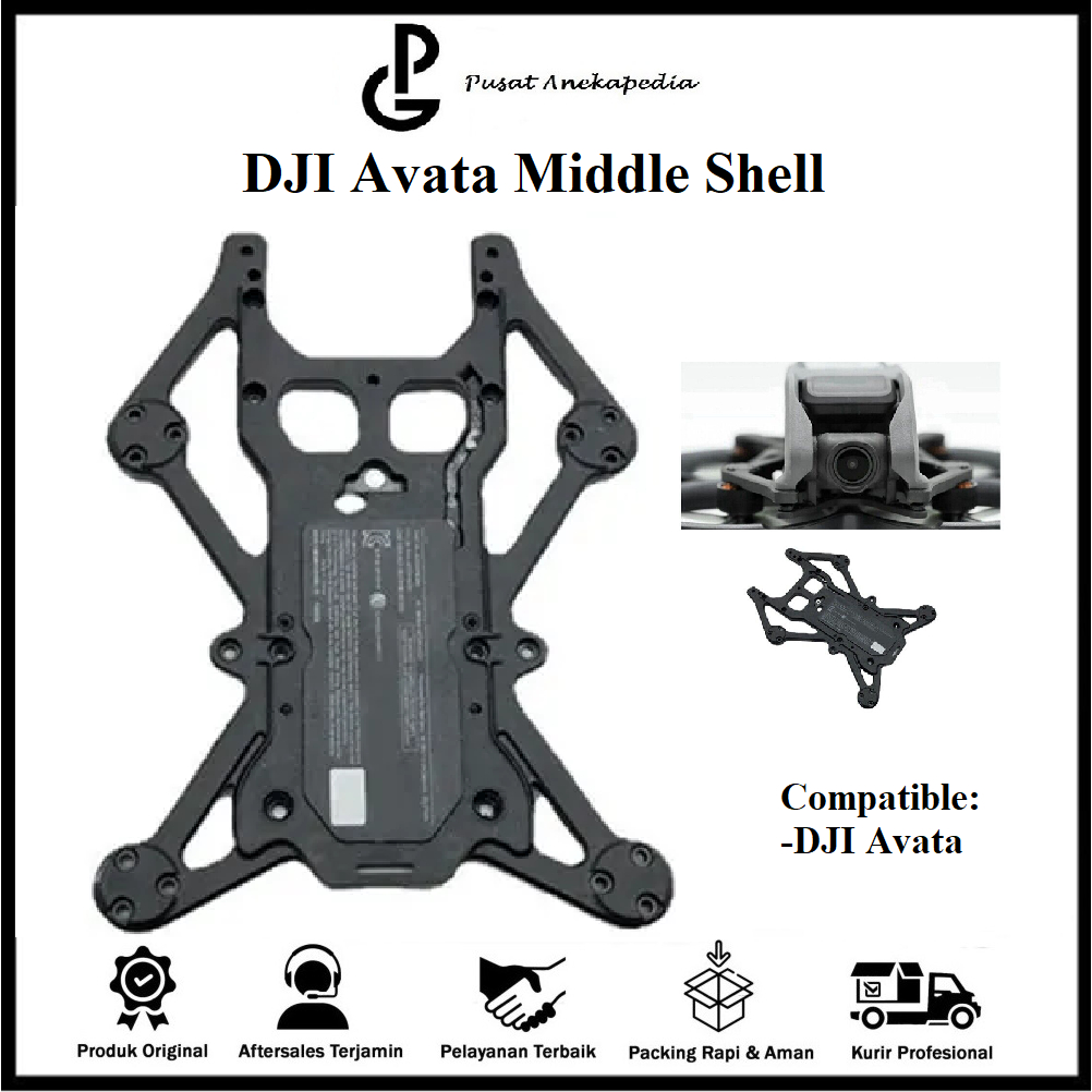 Dji Avata Middle Shell Original - Dji Avata Body Avata Original - Dji Avata Body Tengah Original