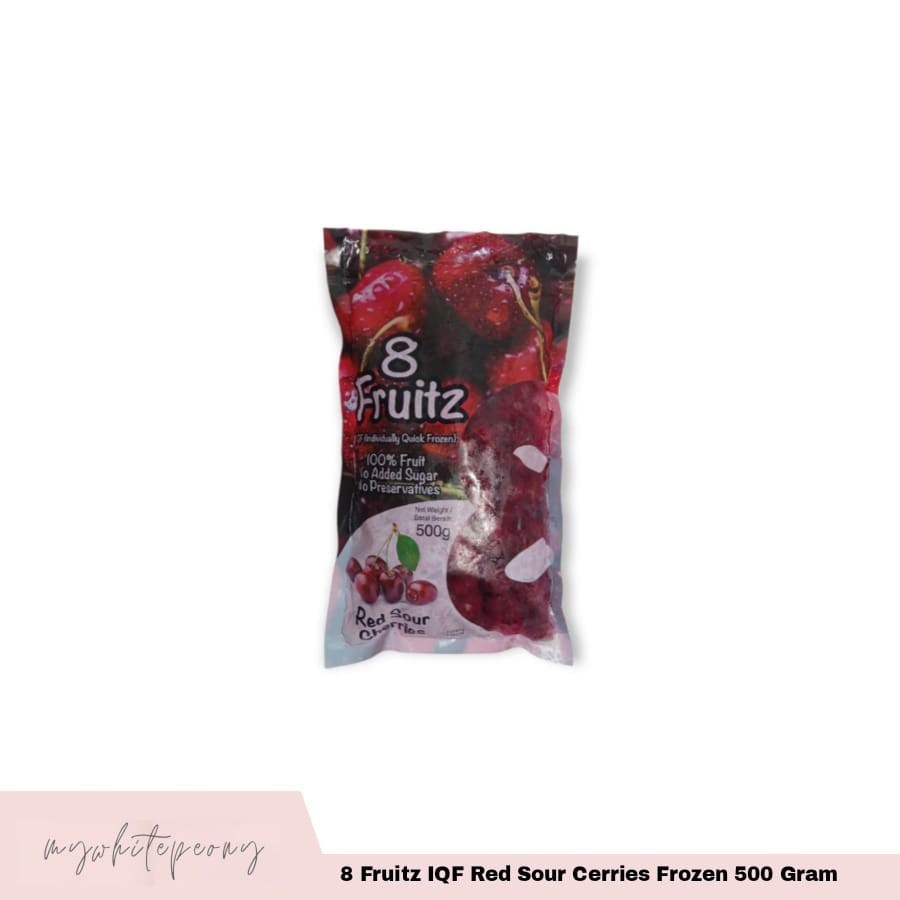 

8 Fruitz IQF Red Sour Cerries Frozen 500 Gram