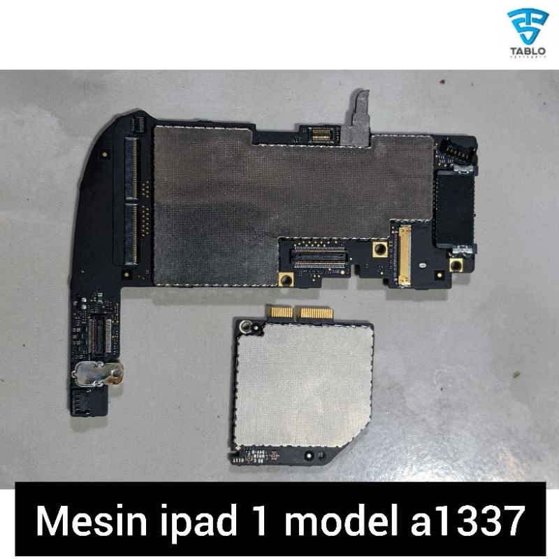 Mesin iPad 1 model a1337 64gb hidup kaleng utuh iCloud kosong