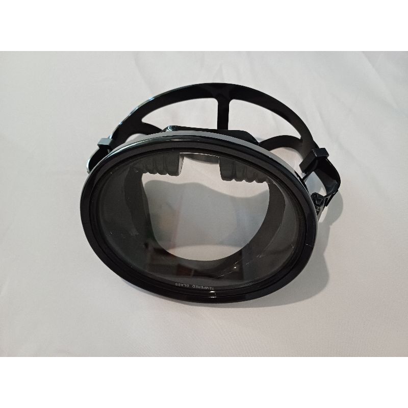 Masker Diving Classic Kacamata Selam Oval Lonjong Bulat Single Bundar Round Circle Tradisional Nelay