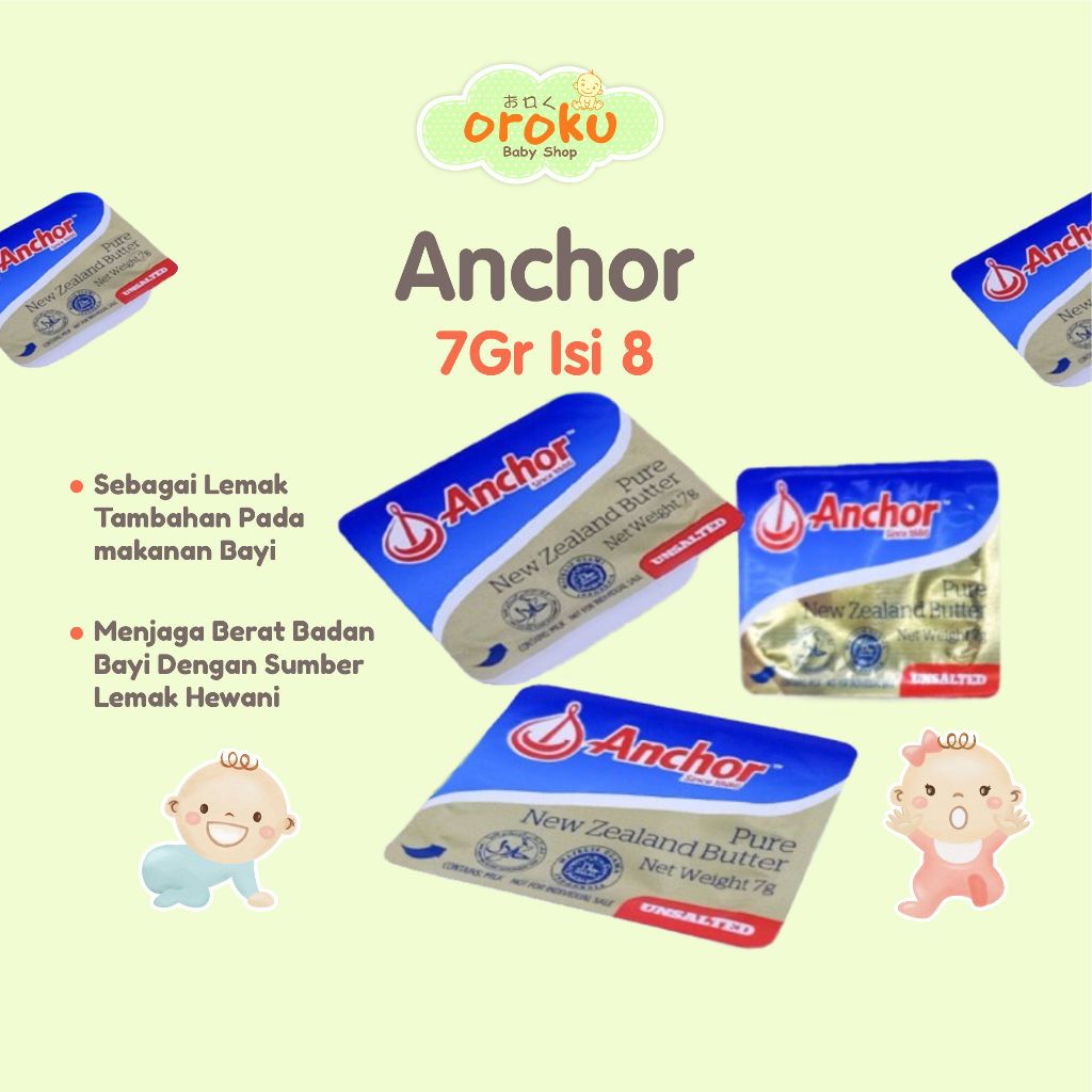 

ANCHOR UNSALTED BUTTER MINIDISH 7GR ISI 8 / BUTTER