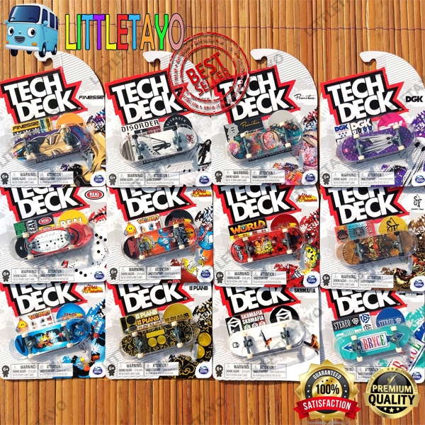 TECH DECK WORLD PRO SERIES FINGERBOARD SKATEBOARDS ORIGINAL SPIN MASTER