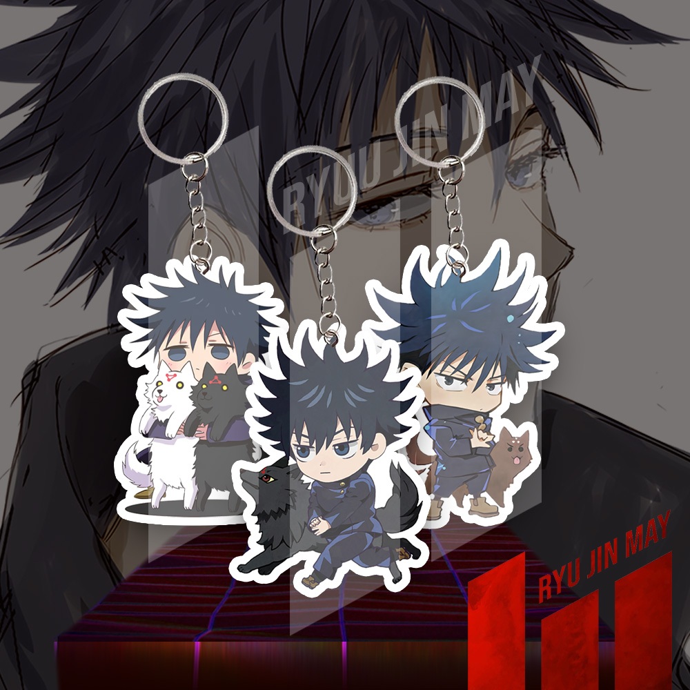 Gantungan Kunci / Keychain / Gantungan HP - Jujutsu - Megumi Fushiguro