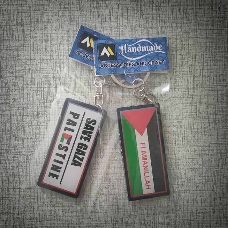 Aksesoris Ganci Akrilik Palestina