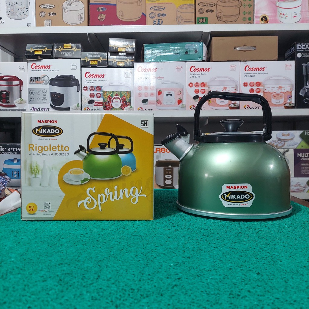 Maspion teko siul mikado rigoletto 5L ceret bunyi kapasitas 5 liter