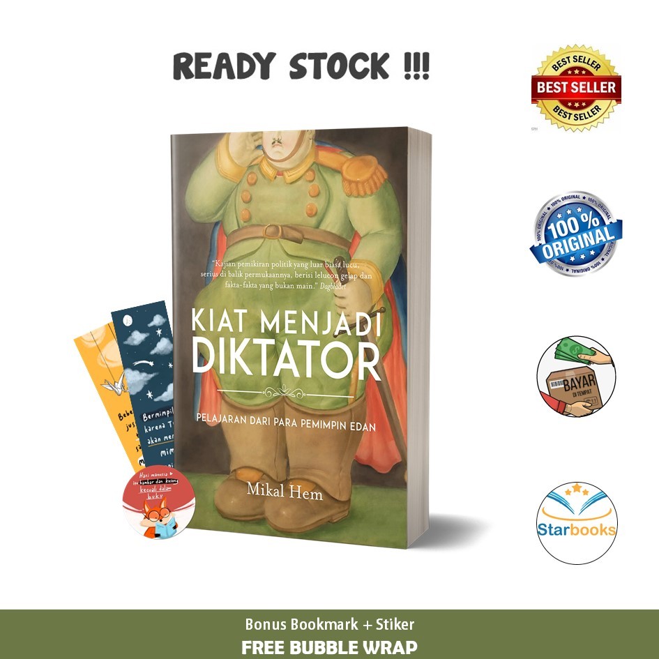 Buku Kiat Menjadi Diktator - Marjin Kiri (Social Science)