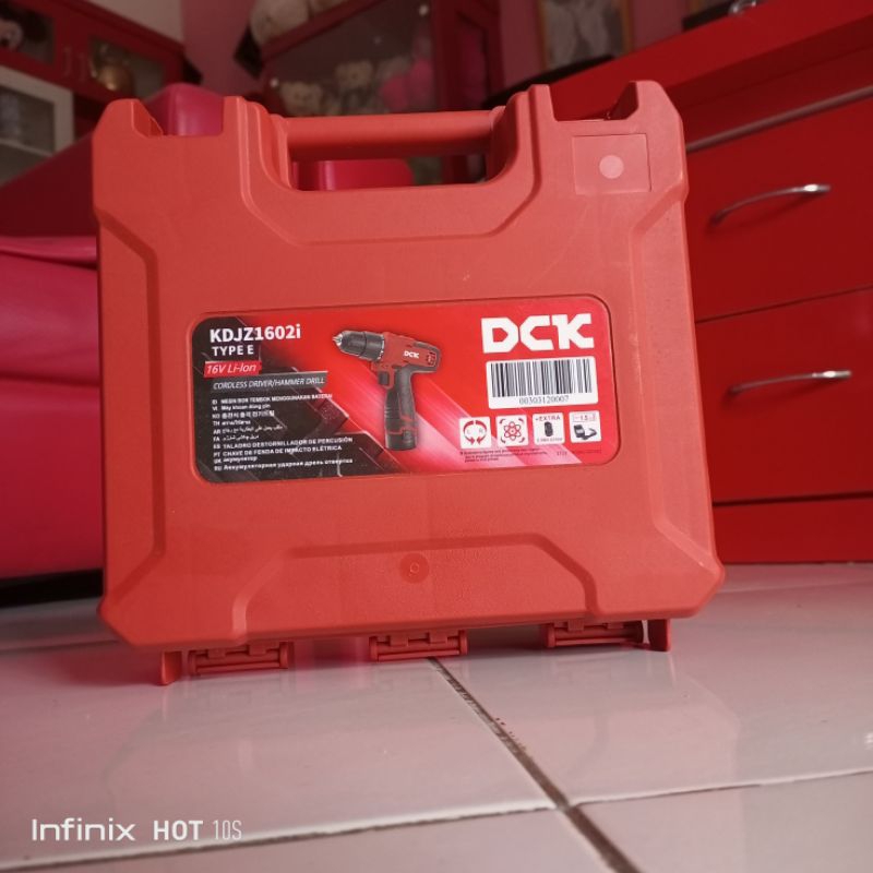 Box Koper Cordless Drill & Driver 12v-16v DCK DongCheng Vrill