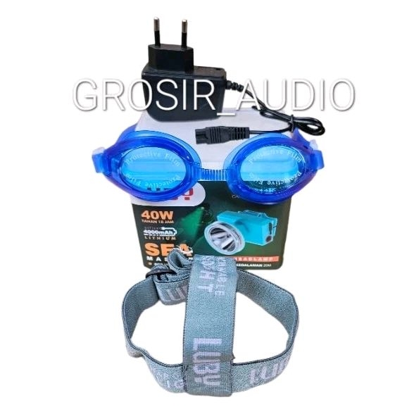 Senter Kepala Luby 1811 40W ,Senter Head Luby L1811 40Watt ,Senter Selam Luby 1811 ,Headlamp Luby