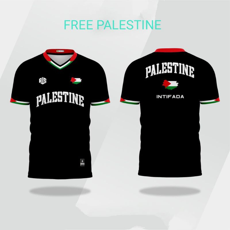 JERSEY PALESTINE BAJU FREE PALESTINE PREMIUM KAOS PALESTINE