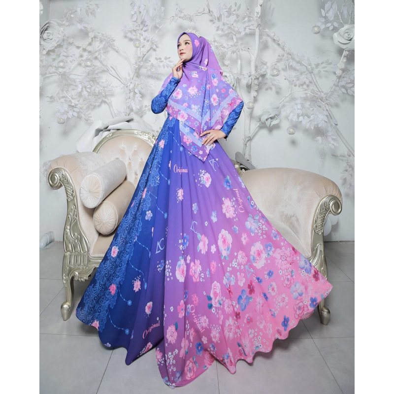 AC Collection | Pesona series | Gamis premium | Set segiempat