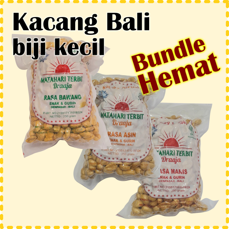 

Kacang Bali biji kecil 250 gram