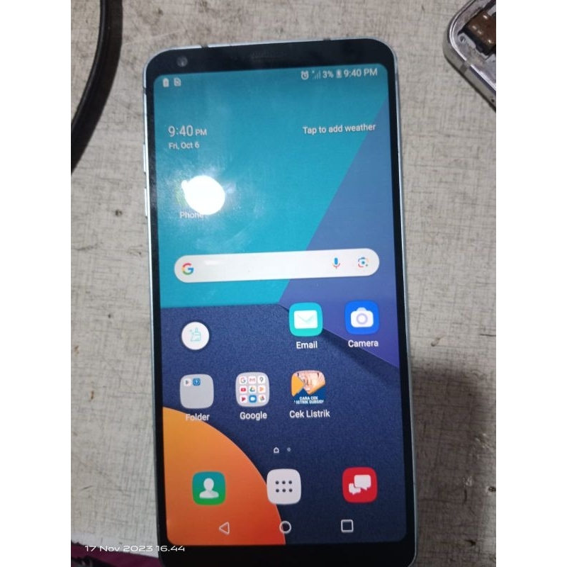 LCD LG g6 + frame original copotan