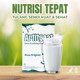 

Susu Kambing Etawa Arfitgoat Original Full Cream mengatasi Keluhan penyakit pernapasan seperti Asma, TBC, Bronkitis