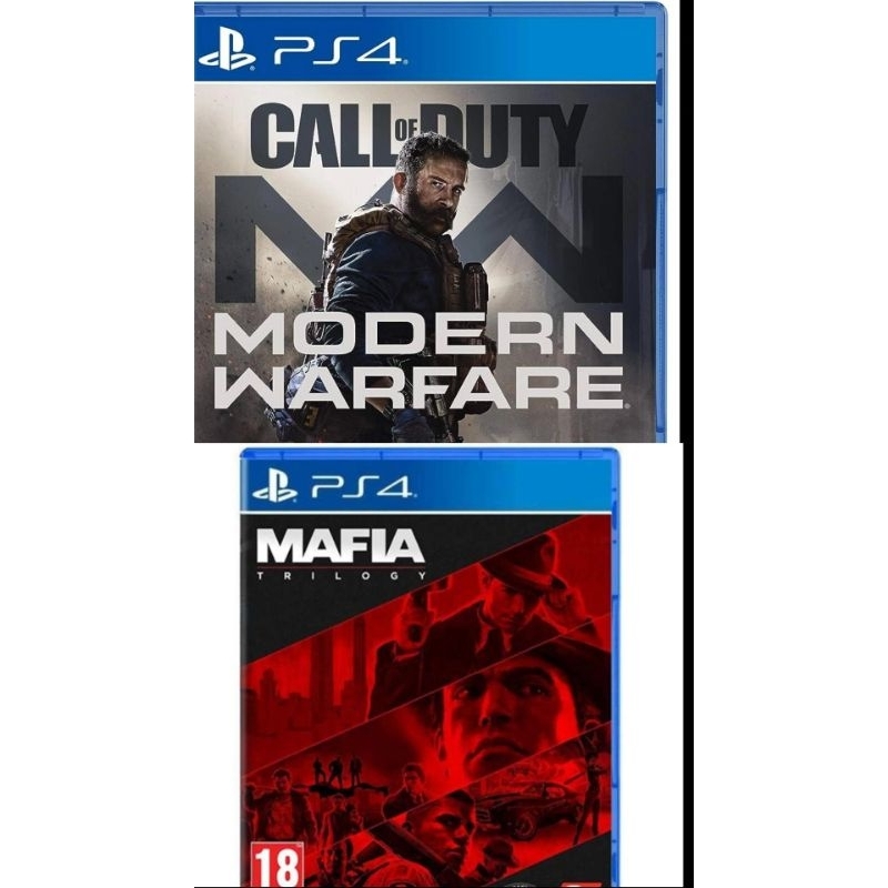 (4 Games) COD Modern Warfare + Mafia Trilogy 1-3 PS4 PS5 Game Digital