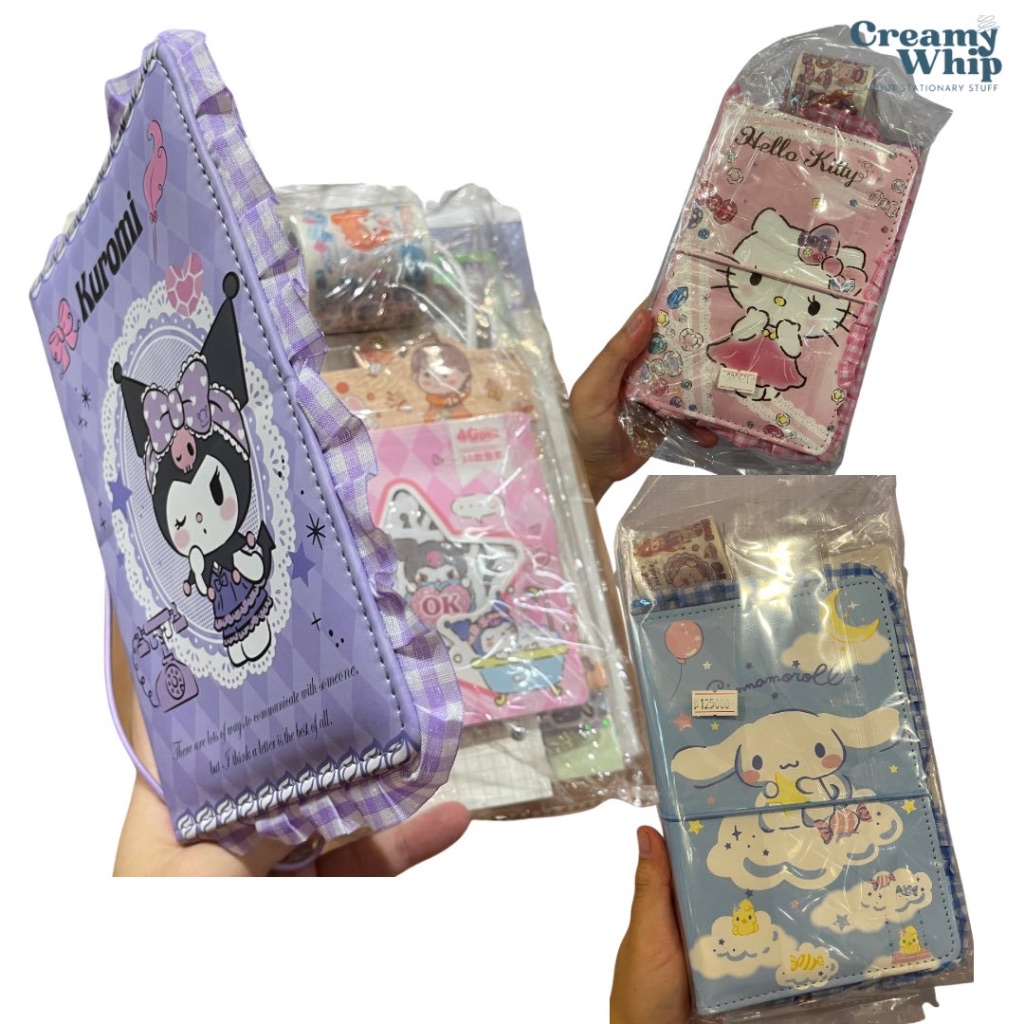 

Binder notebook renda A6 dengan aneka isian