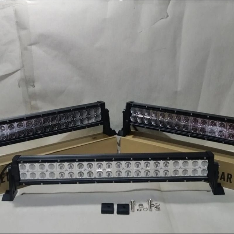 LED LIGHT BAR 60 CM 2 ROW SINAR PUTIH