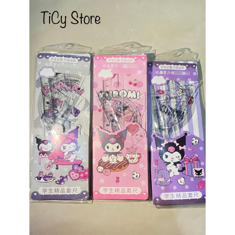 

Murah!!! Penggaris 1 Set Sanrio/ Kuromi