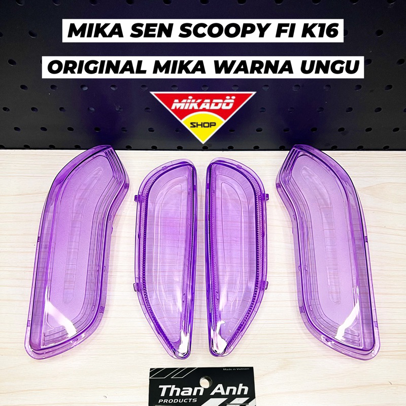MIKA SEIN DEPAN BELAKANG SCOOPY FI ESP K16 2013-2016 KACA SEN INJEKSI VIETNAM SINYAL LED STOPLAMP ST