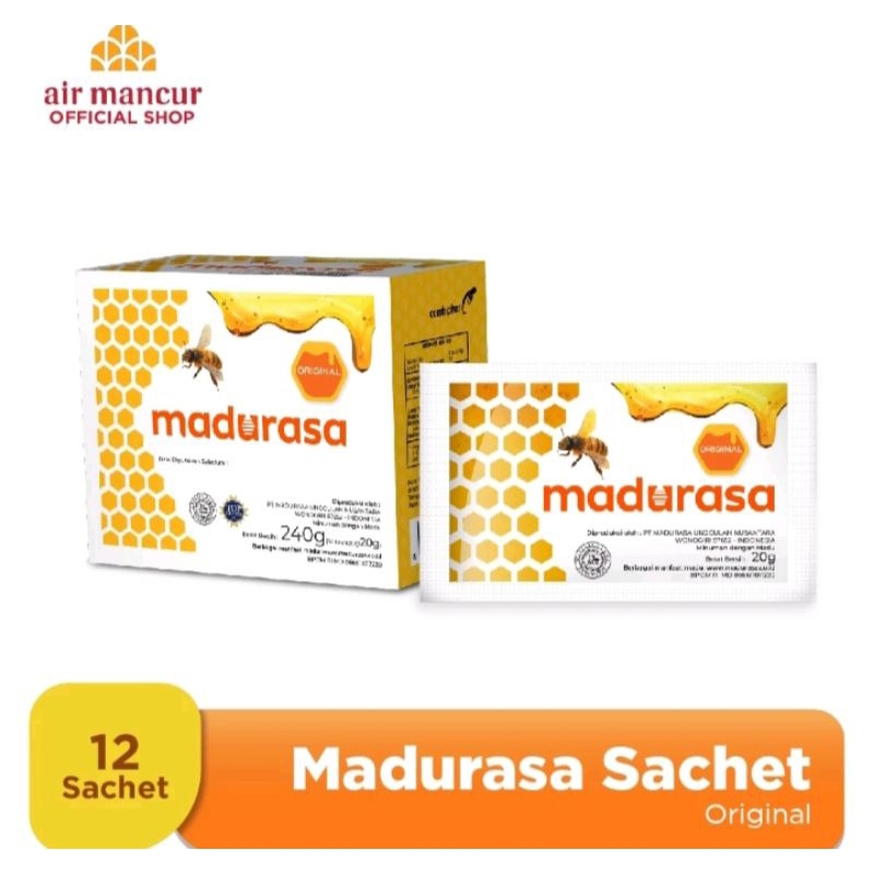 

madu rasa isi 12 sachet