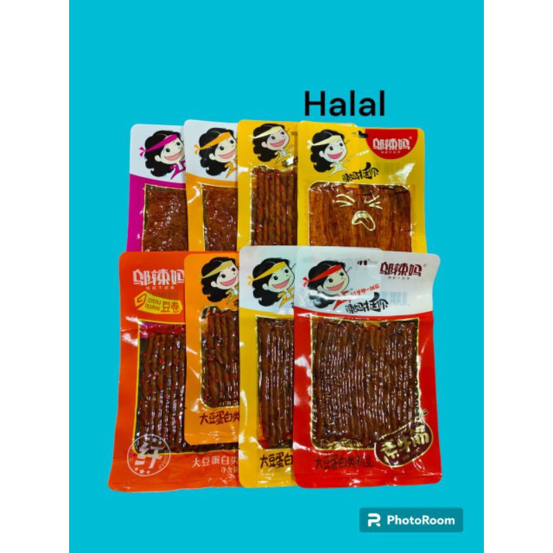 

Wulama Gluten, Vegetarian Snack, Latio Latiao Wulama
