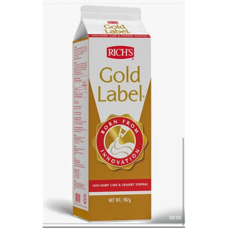 

Rich Gold Label 907gr